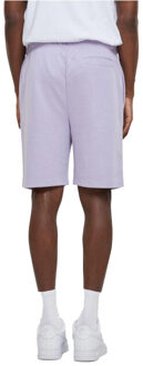 urban classics Badstof lichtgewicht korte broek heren Paars - XL