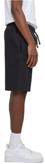 urban classics Badstof lichtgewicht korte broek heren Zwart - M