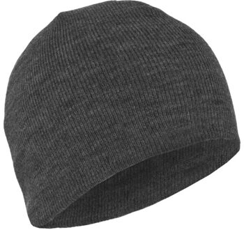 urban classics Basic geribde muts - maat One size Grijs