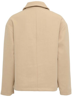 Urban Classics Blouson heren jas met grote zakken - maat M Beige