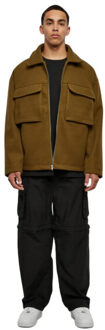 urban classics Blouson heren jas met grote zakken - maat XXL / XXXL Groen