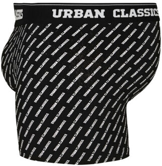 urban classics Boxershort met all-over print voor heren (set van 3) Groen - XXL / XXXL