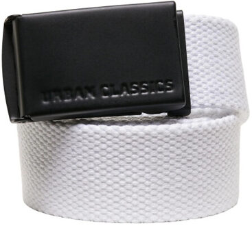 urban classics Canvas kinderriem (set van 2) Zwart - One size