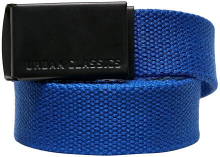 urban classics Canvas kinderriem (set van 2) Zwart - One size