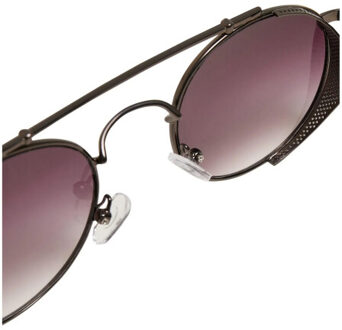 urban classics Chios ronde zonnebril voor volwassenen Zwart - One size