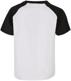 urban classics Contrast raglan t-shirt voor jongens Wit - 146/152