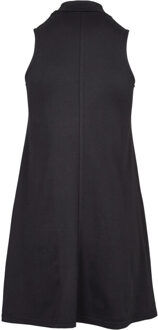 urban classics Dames a-lijn schildpadhals casual jurk Zwart - L