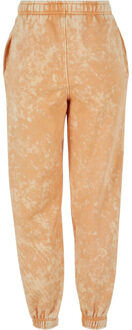 urban classics Dames badstof gewassen sweatbroek Oranje - XXL