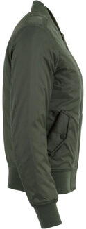 urban classics Dames basic bomberjack Groen - M