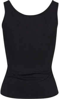 urban classics Dames basic stretch top (set van 2) - maat XS Zwart