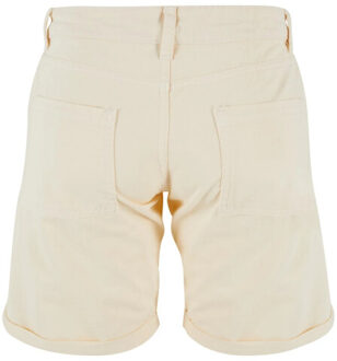 urban classics Dames biologisch katoenen korte broek - maat 26 Beige