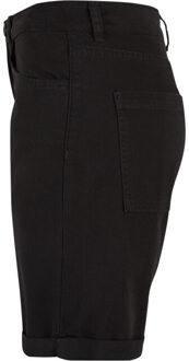 urban classics Dames biologisch katoenen korte broek - maat 26 Zwart