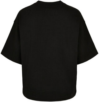 urban classics Dames biologisch zwaargewicht t-shirt - maat XL Zwart