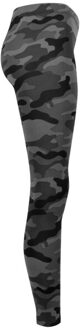 urban classics Dames camouflage legging Bruin/groen - XS