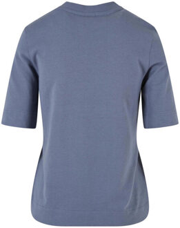 urban classics Dames classy t-shirt Blauw - L