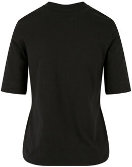 urban classics Dames classy t-shirt Zwart - S