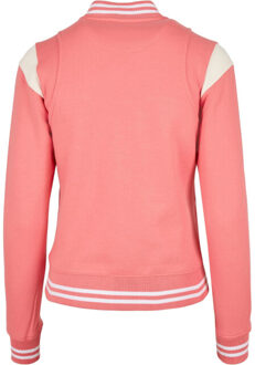 urban classics Dames college sweatjack Roze