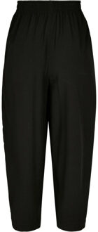 urban classics Dames culottes wijde pijpen viscose - maat L Zwart