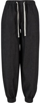 urban classics Dames denim lichtgewicht joggingbroek Zwart