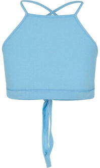 urban classics Dames driehoek top Blauw - L