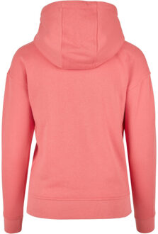 urban classics Dames effen hoodie - maat XS Roze
