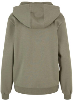 urban classics Dames fluffy hoodie - maat 42 Taupe