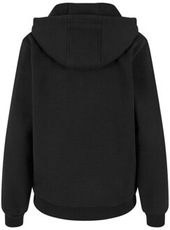 urban classics Dames fluffy hoodie Zwart - 44