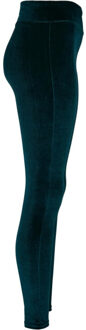 urban classics Dames fluwelen legging met hoge taille - maat XXXL Groen