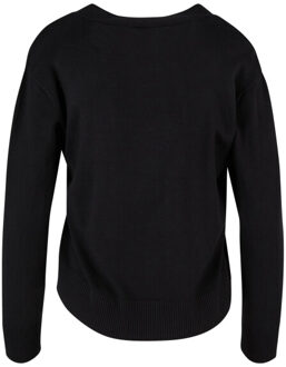 urban classics Dames gebreid vest - maat L Zwart