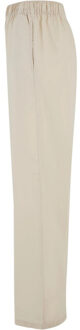 urban classics Dames gemengde wijde broek Beige - L