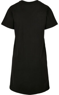 urban classics Dames gerecycled katoenen boxy t-shirt jurk - maat XXL Zwart