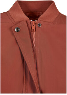 urban classics Dames gerecycled lichtgewicht oversized bomberjack - maat XXXL Rood