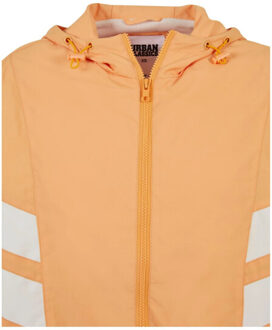 urban classics Dames gerimpeld batwing jasje - maat XXL Oranje
