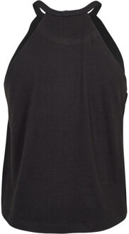 urban classics Dames halter hals tanktop - maat XS Zwart