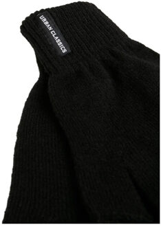 urban classics Dames halve vinger handschoenen (set van 2) Zwart - S / M