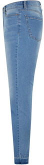 urban classics Dames high waist skinny jeans Blauw - 34