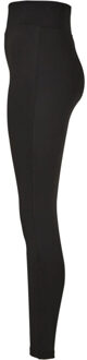 urban classics Dames hoge taille legging Zwart - M
