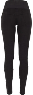 urban classics Dames interlock legging met hoge taille Zwart