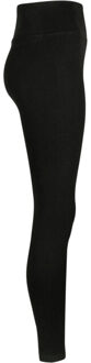 urban classics Dames jersey legging met hoge taille - maat S Zwart