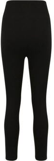 urban classics Dames jersey legging met hoge taille (set van 2) - maat XS Zwart