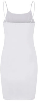 urban classics Dames jersey stretch slim dress Wit - L