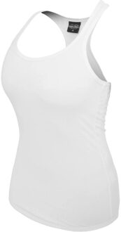 urban classics Dames jersey tanktop Wit - M
