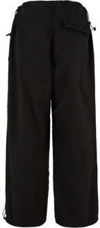 urban classics Dames katoenen parachute broek - maat 44 Zwart
