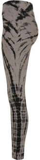 urban classics Dames katoenen stropdas legging hoge taille Zwart - XS