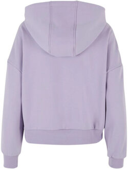 urban classics Dames knusse oversized hoodie Paars - L