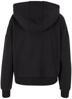 urban classics Dames knusse oversized hoodie Zwart - L
