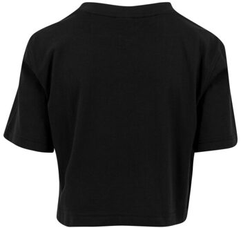 urban classics Dames kort oversized gewaad t-shirt - maat XXXL Zwart