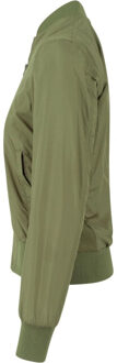 urban classics Dames lights bomberjack Groen - S