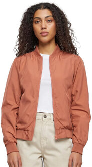 Urban Classics Dames lights bomberjack - maat XL Rood