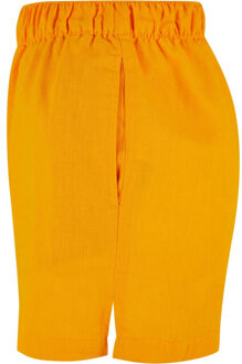 urban classics Dames linnen boxershort Oranje - XS